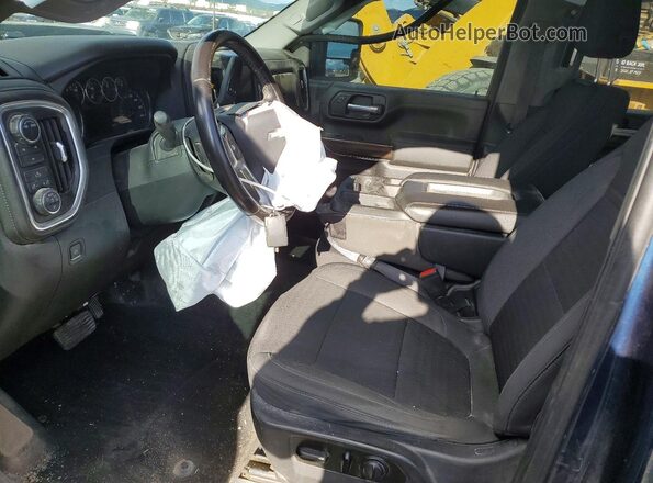 1GC4YNE78MF126008 2021 CHEVROLET SILVERADO Blue Vista interior delantera