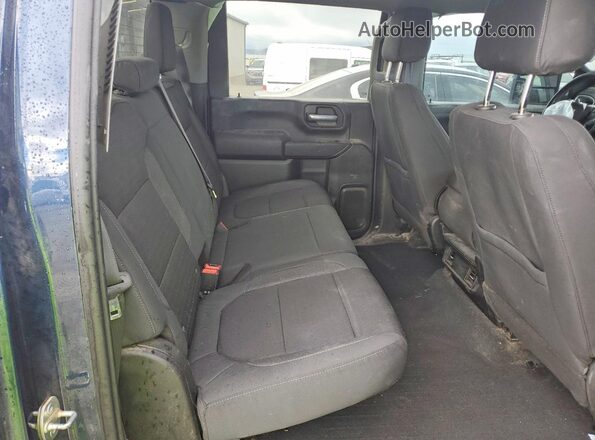 1GC4YNE78MF126008 2021 CHEVROLET SILVERADO Blue Vista de los asientos traseros