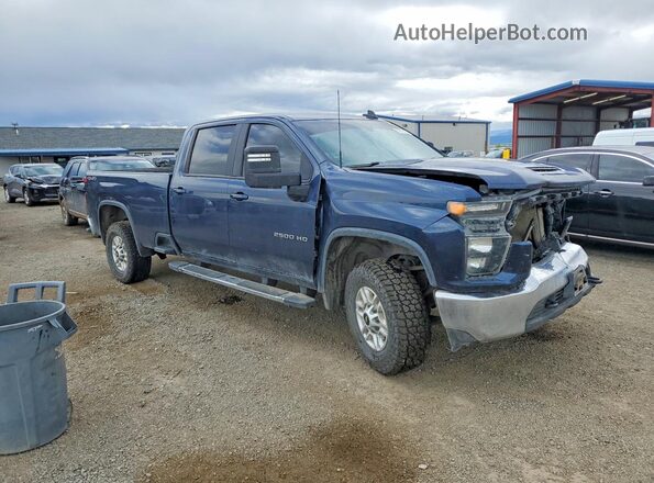 1GC4YNE78MF126008 2021 CHEVROLET SILVERADO Blue Delantero derecho