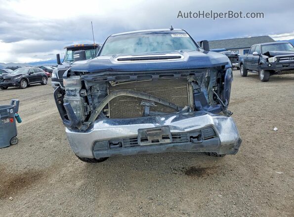 1GC4YNE78MF126008 2021 CHEVROLET SILVERADO Blue Vista frontal