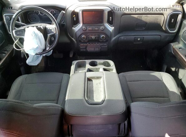 1GC4YNE78MF126008 2021 CHEVROLET SILVERADO Blue Vista del salpicadero