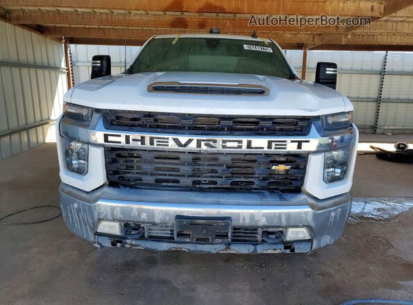 1GC4YNE78MF283554 2021 CHEVROLET SILVERADO White Widok z przodu