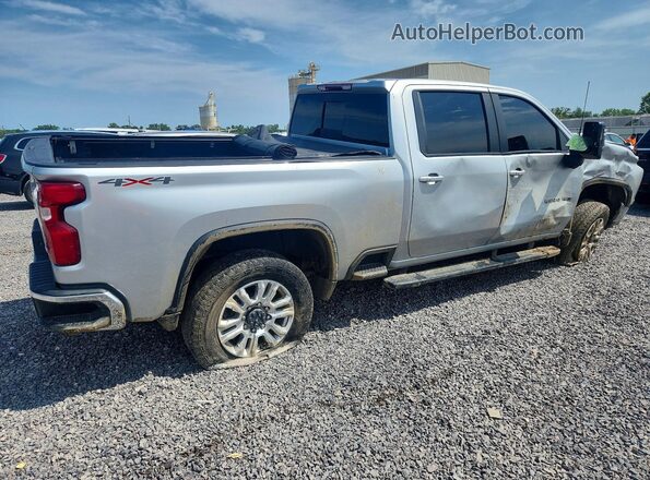 1GC4YNE7XLF258346 2020 CHEVROLET SILVERADO Silver Հետևի աջ