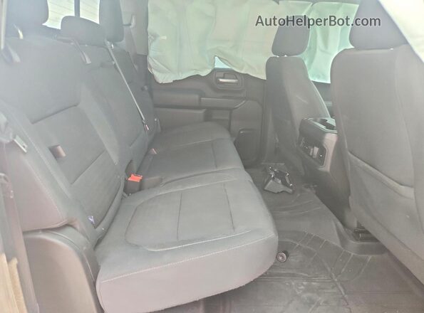 1GC4YNE7XLF258346 2020 CHEVROLET SILVERADO Silver Հետևի նստատեղերի տեսք