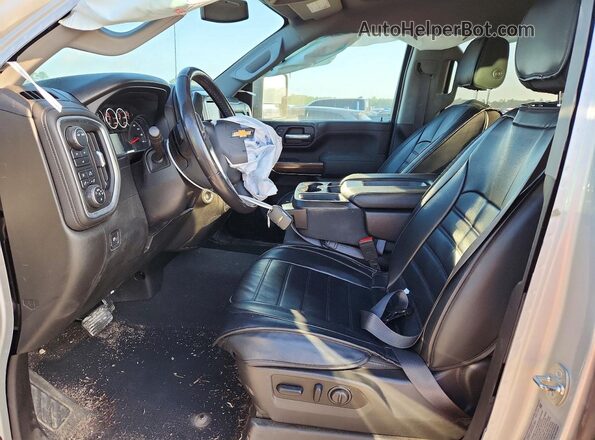 1GC4YNE7XMF248000 2021 CHEVROLET SILVERADO White Widok wnętrza z przodu