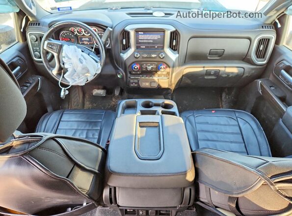 1GC4YNE7XMF248000 2021 CHEVROLET SILVERADO White Widok deski rozdzielczej