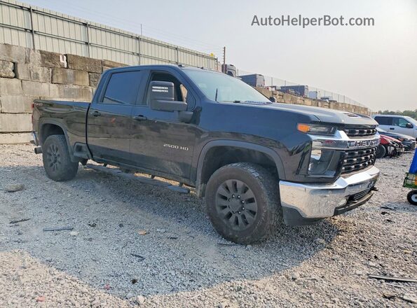 1GC4YNEY2LF332934 2020 CHEVROLET SILVERADO Black Передня права чверть