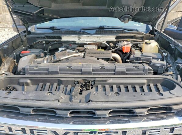 1GC4YNEY2LF332934 2020 CHEVROLET SILVERADO Black Вид задньої частини салону