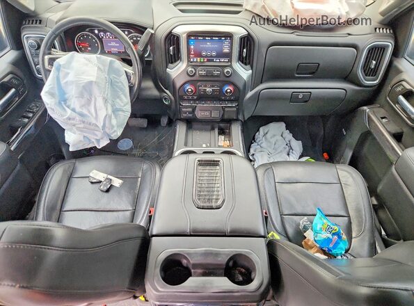 1GC4YPE7XLF173213 2020 CHEVROLET SILVERADO Charcoal Առջևի վահանակի տեսք