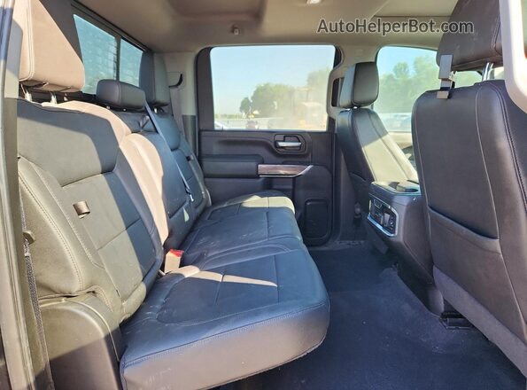 1GC4YPEY3NF353693 2022 CHEVROLET SILVERADO Черный Вид задних сидений