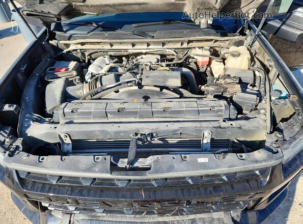 1GC4YPEY3NF353693 2022 CHEVROLET SILVERADO Черный Вид задней части салона