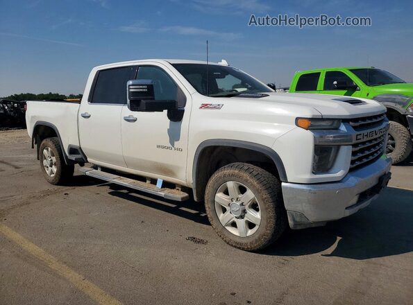 1GC4YPEY5LF105507 2020 CHEVROLET SILVERADO White Delantero derecho
