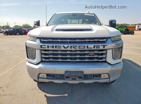 1GC4YPEY5LF105507 2020 CHEVROLET SILVERADO White Vista frontal