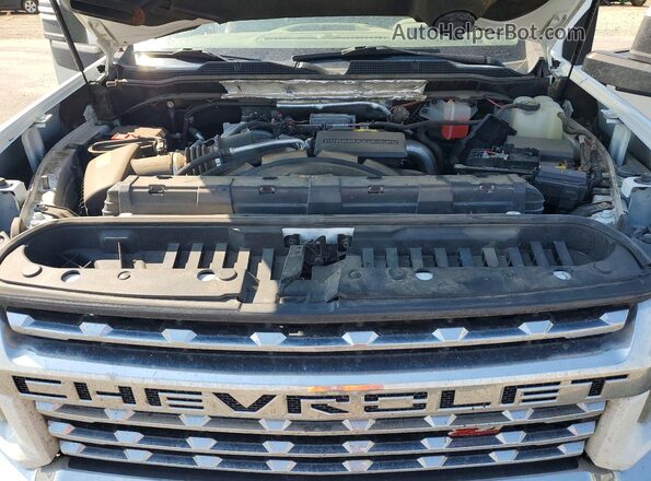 1GC4YPEY5LF105507 2020 CHEVROLET SILVERADO White Vista interior trasera