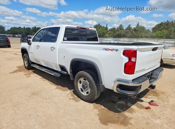 1GC4YPEY6MF230775 2021 CHEVROLET SILVERADO Белый Задняя левая четверть