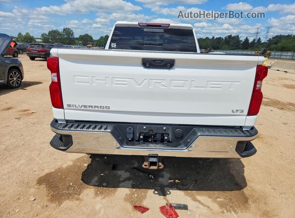 1GC4YPEY6MF230775 2021 CHEVROLET SILVERADO Белый Вид сзади