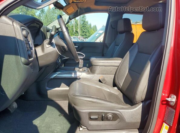 1GC4YPEY7LF130294 2020 CHEVROLET SILVERADO Red წინა სალონის ხედი