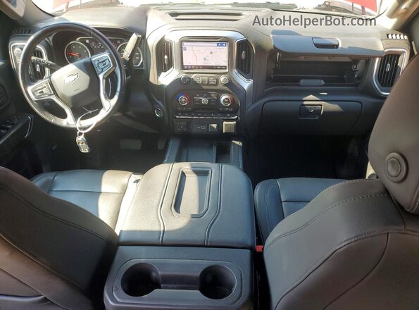 1GC4YPEY7LF130294 2020 CHEVROLET SILVERADO Red წინა პანელის ხედი