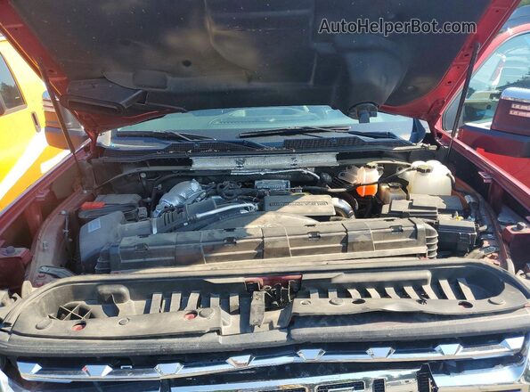 1GC4YPEY7LF130294 2020 CHEVROLET SILVERADO Red უკანა სალონის ხედი
