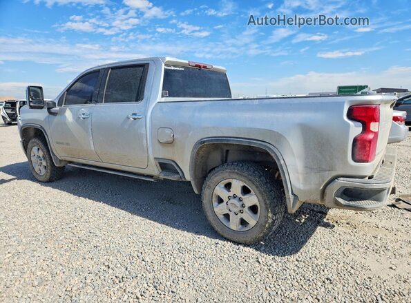1GC4YPEY7MF117739 2021 CHEVROLET SILVERADO Silver Tył lewy