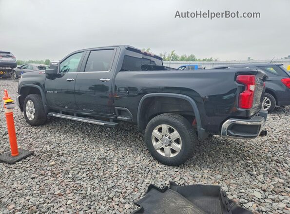 1GC4YPEYXLF287043 2020 CHEVROLET SILVERADO Black Tył lewy