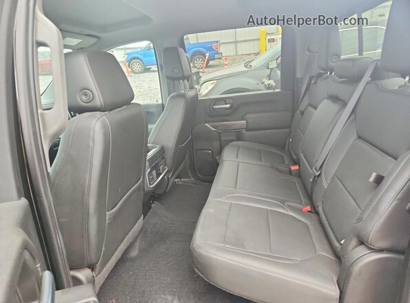 1GC4YPEYXLF287043 2020 CHEVROLET SILVERADO Black Widok tylnych siedzeń