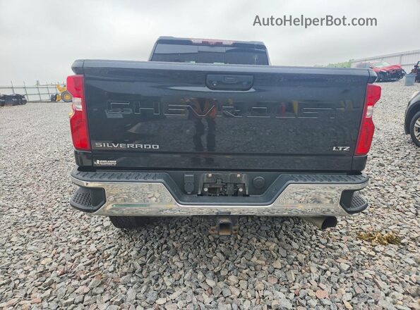 1GC4YPEYXLF287043 2020 CHEVROLET SILVERADO Black Widok z tyłu