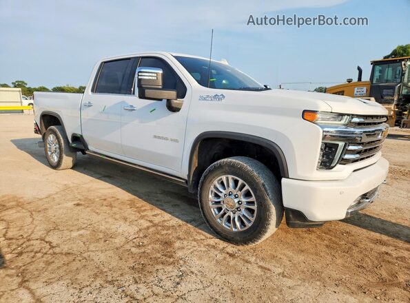 1GC4YREY0MF159407 2021 CHEVROLET SILVERADO White Delantero derecho