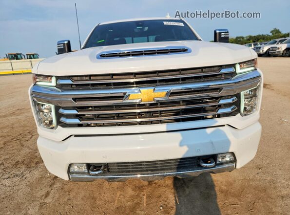 1GC4YREY0MF159407 2021 CHEVROLET SILVERADO White Vista frontal