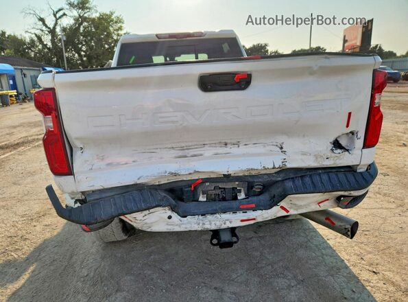 1GC4YREY0MF159407 2021 CHEVROLET SILVERADO White Vista trasera