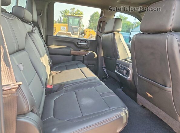 1GC4YREY0MF159407 2021 CHEVROLET SILVERADO White Vista de los asientos traseros