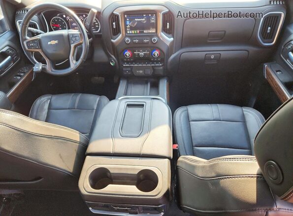 1GC4YREY0MF159407 2021 CHEVROLET SILVERADO White Vista del salpicadero