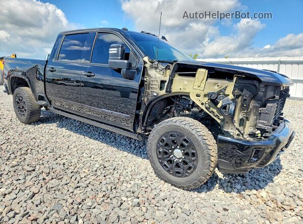 1GC4YREY0RF165960 2024 CHEVROLET SILVERADO Black Front interior view