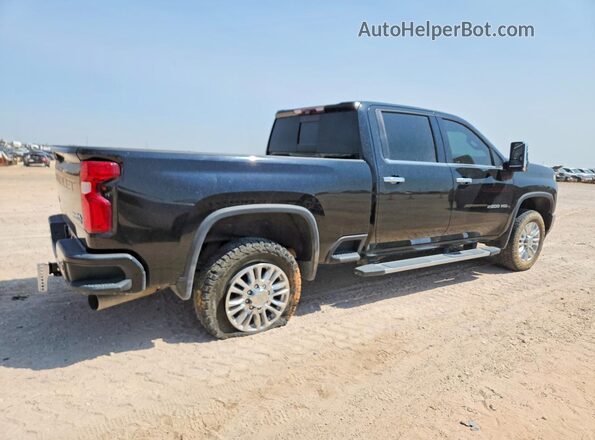 1GC4YREY2LF170441 2020 CHEVROLET SILVERADO Black Задня права чверть