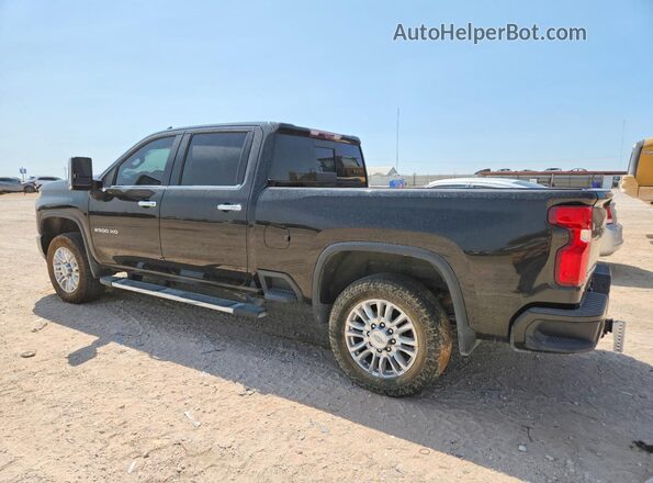 1GC4YREY2LF170441 2020 CHEVROLET SILVERADO Black Задня ліва чверть