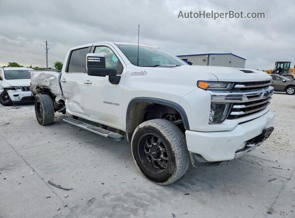 1GC4YREYXLF252966 2020 CHEVROLET SILVERADO White Przód prawy