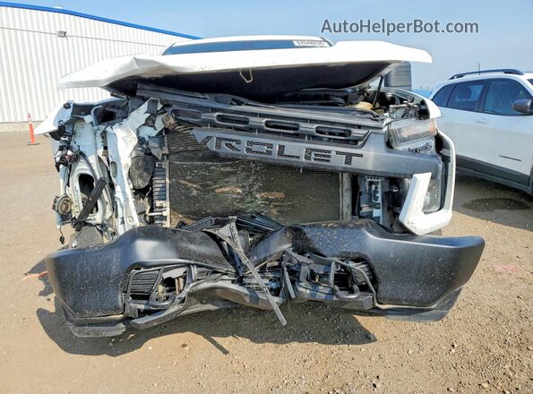 1GC4YSE70MF194012 2021 CHEVROLET SILVERADO White წინა ხედი