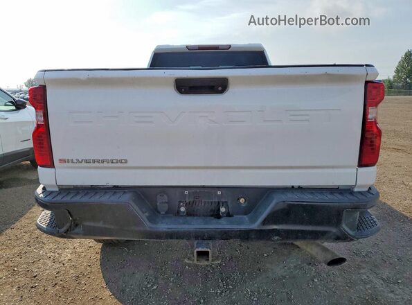 1GC4YSE70MF194012 2021 CHEVROLET SILVERADO White უკანა ხედი
