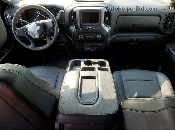 1GC4YSE70MF194012 2021 CHEVROLET SILVERADO White წინა პანელის ხედი
