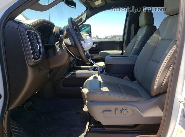 1GC4YUEY4MF291279 2021 CHEVROLET SILVERADO White Front interior view