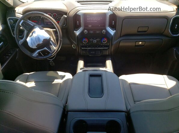 1GC4YUEY4MF291279 2021 CHEVROLET SILVERADO White Dashboard view