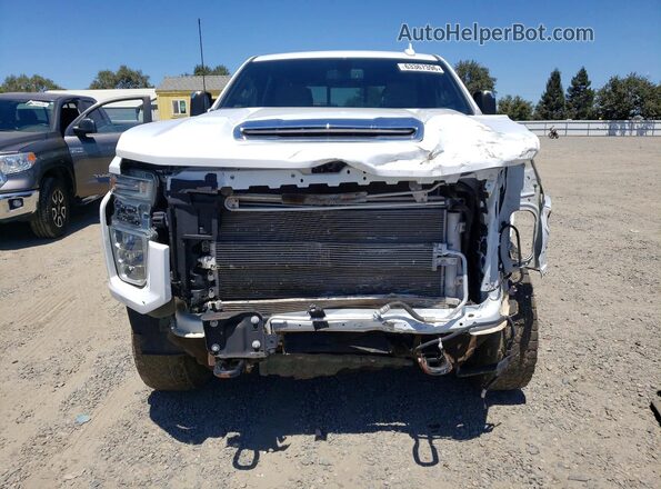 1GC4YUEY4MF291279 2021 CHEVROLET SILVERADO White Front view