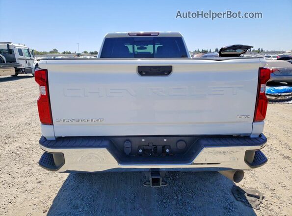 1GC4YUEY4MF291279 2021 CHEVROLET SILVERADO White Rear view