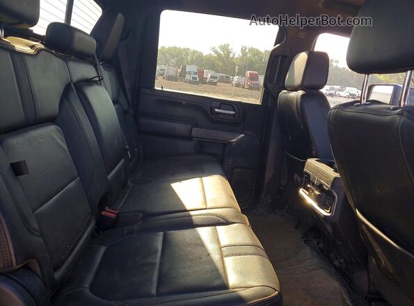 1GC4YVEY9NF117604 2022 CHEVROLET SILVERADO Blue Widok tylnych siedzeń
