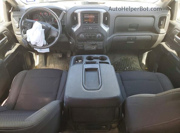 1GC5ALE73SF115122 2025 CHEVROLET SILVERADO White Вид панелі приладів