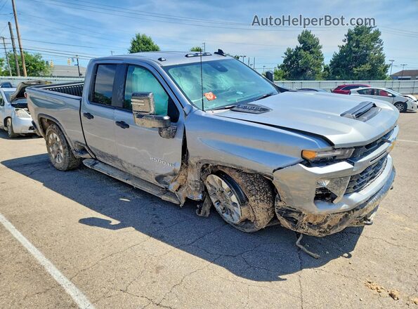 1GC5KME74TF220014 2026 CHEVROLET SILVERADO Silver Передня права чверть