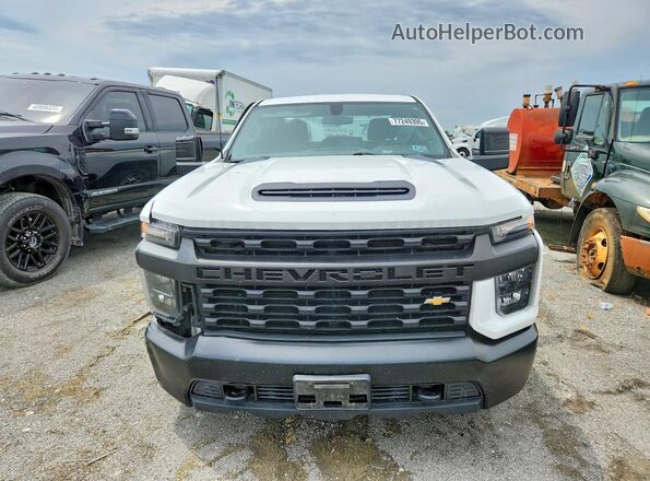 1GC5YLE72NF322830 2022 CHEVROLET SILVERADO Белый Вид спереди