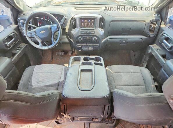 1GC5YME74LF265050 2020 CHEVROLET SILVERADO Белый Вид панели приборов
