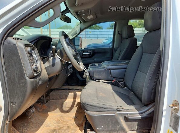 1GC5YME74LF265050 2020 CHEVROLET SILVERADO Белый Вид салона спереди