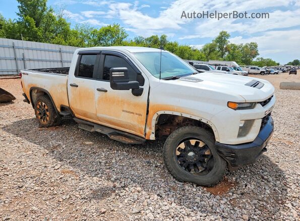 1GC5YME74LF265050 2020 CHEVROLET SILVERADO Белый Передняя правая четверть